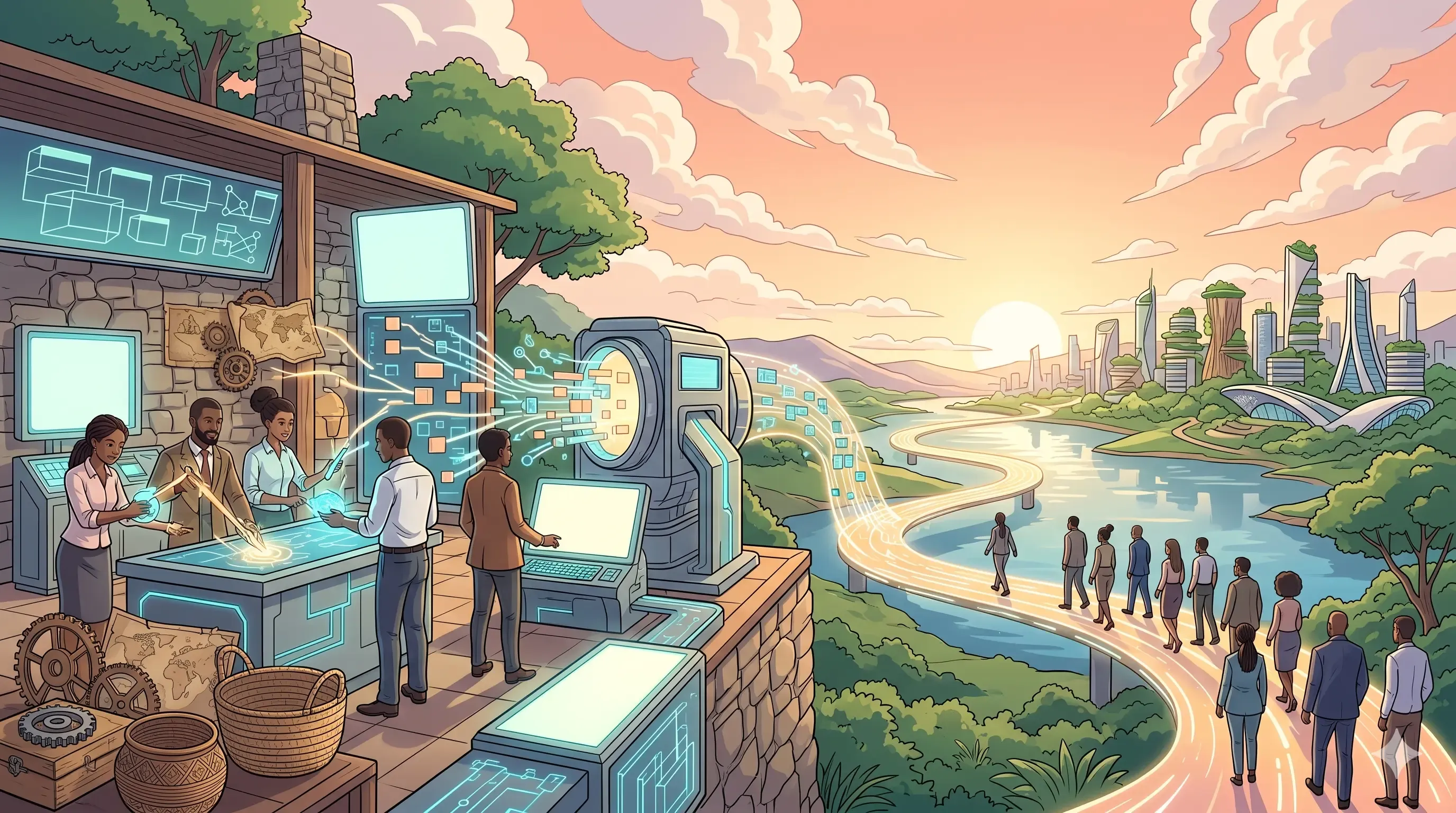 Crafting Tomorrow's Horizon: The Alchemy of Digital Transformation for South African Enterprises